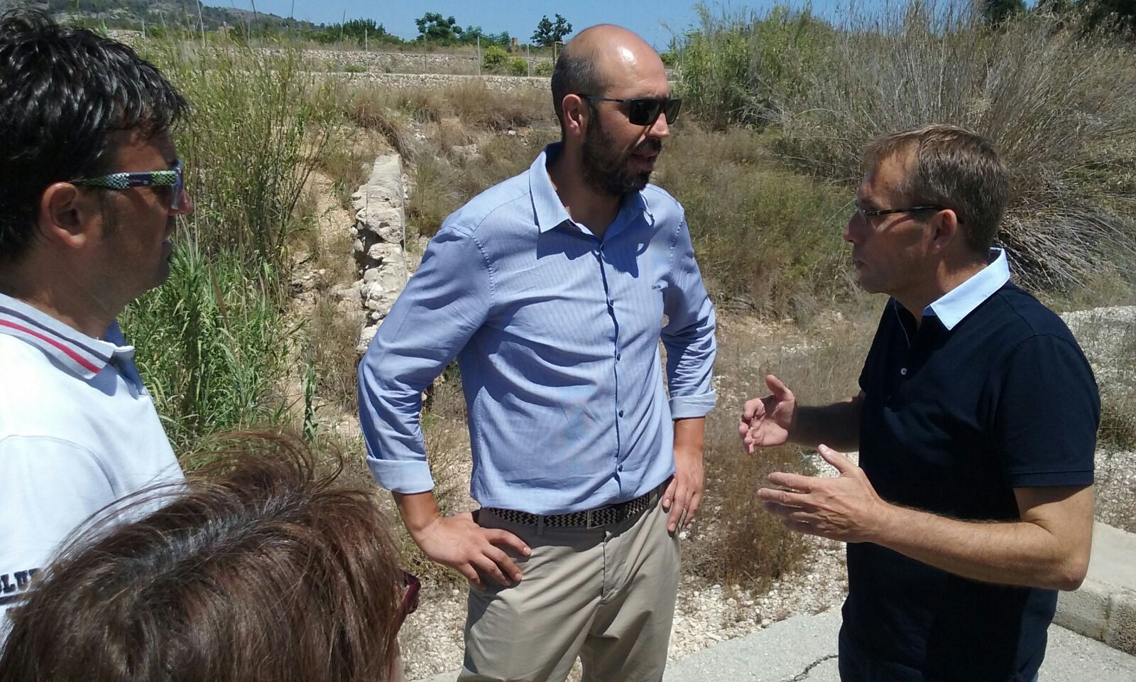 Pablo Seguí en Beniarjó, foto extraída de la web del Ayuntamiento