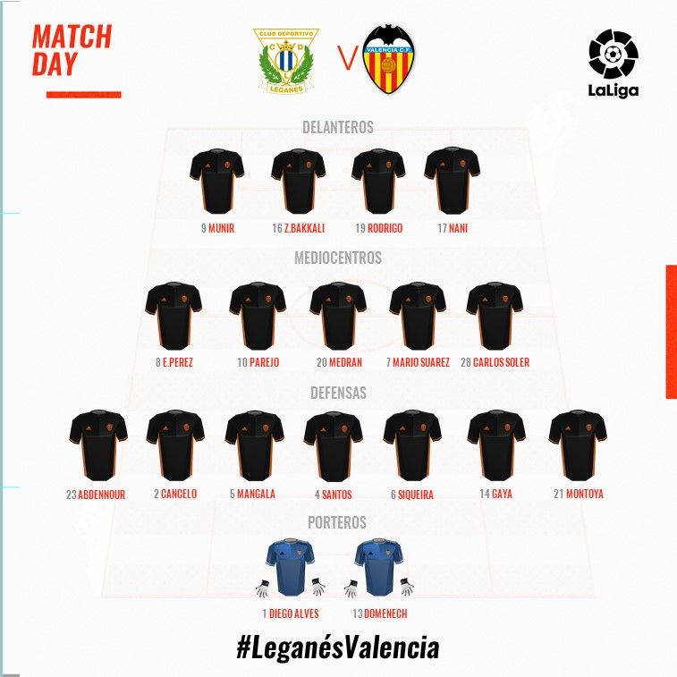 CD Leganés vs Valencia CF