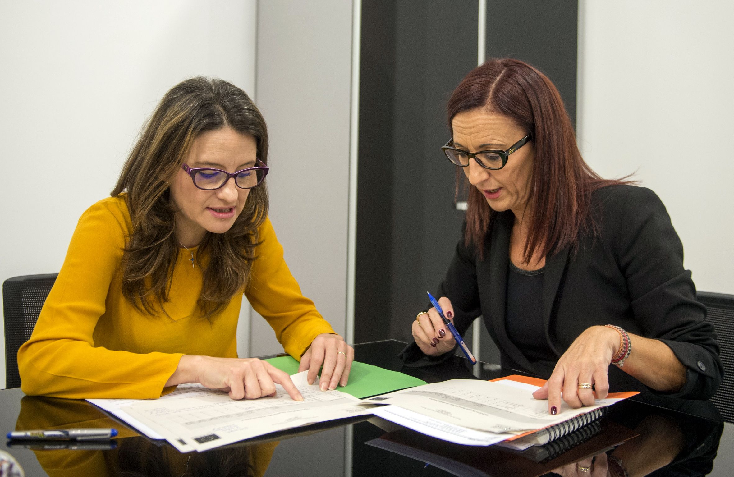 M Josep Amigó y Monica Oltra foto_Abulaila (5)