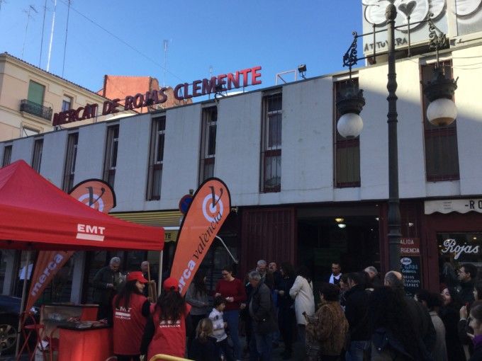 Fachada del Mercat de Rojas Clemente