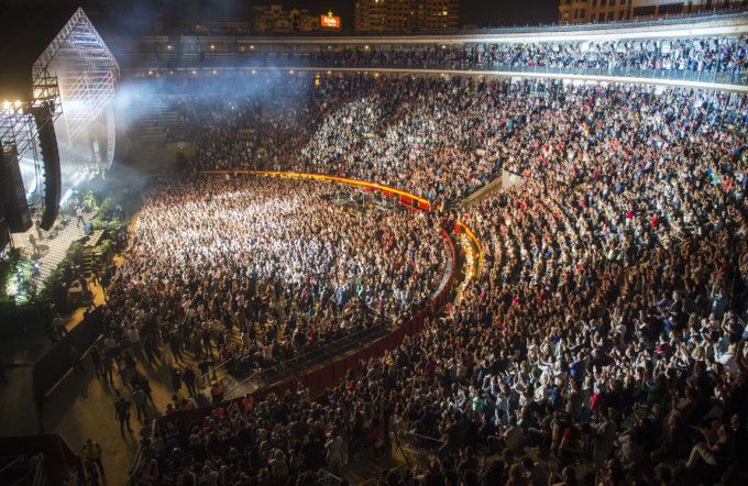 Concierto en la Plaza de Toros de València