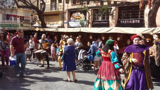Mercat Medieval de València per al 9 d'Octubre