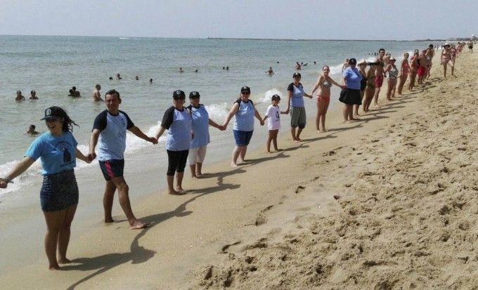 cadena humana almarda 2