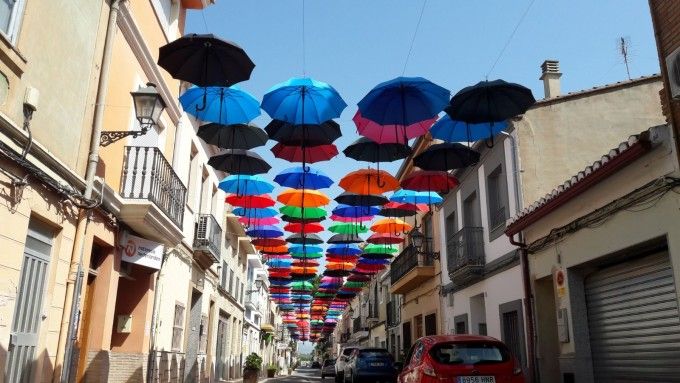 Carrer de Rocafort en festes Carrer de Rocafort en festes