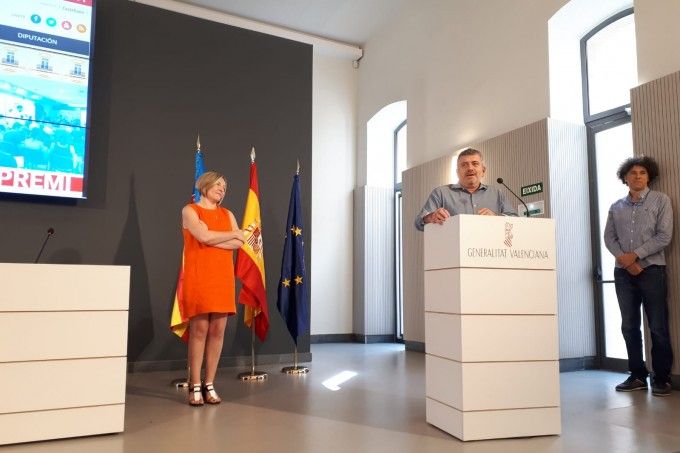 Josep Bort i Maria José Salvador premi setmana mobilitat Josep Bort i Maria José Salvador premi setmana mobilitat