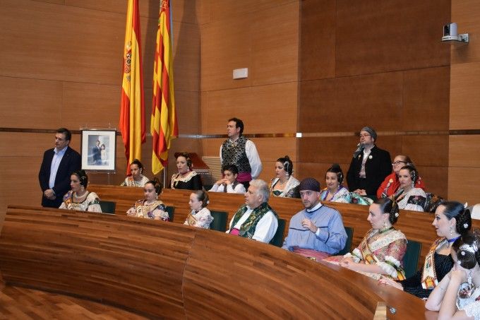 Recepción fallera Diputación