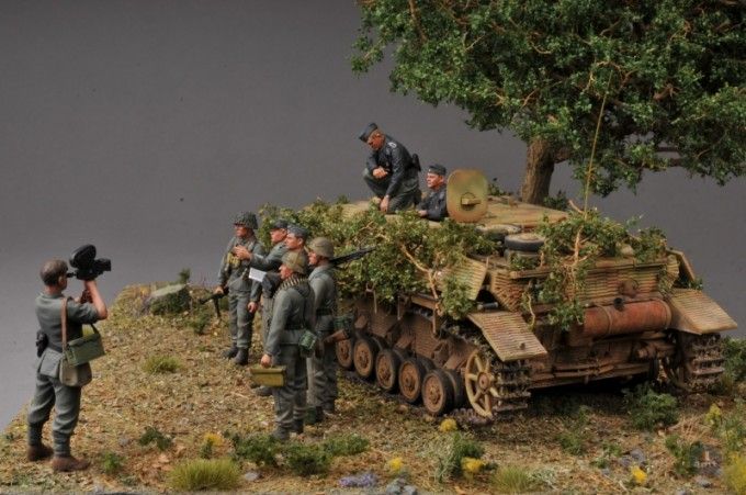 Una de las obras del Concurso y Feria de Modelismo de Torrent