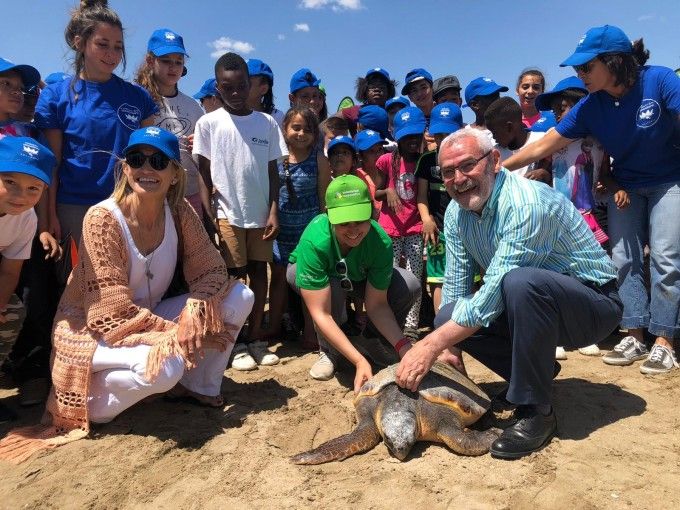 Celia Calabuig, Mónica Almenta y Miguel Chavarría.