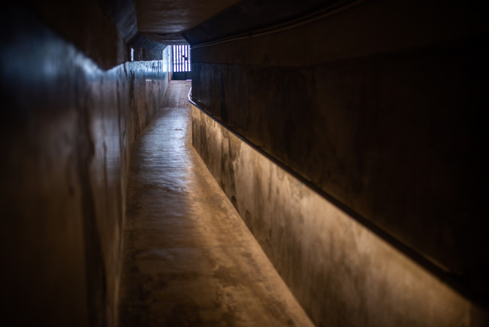 Refugi antiaeri situat al carrer Serrans de València