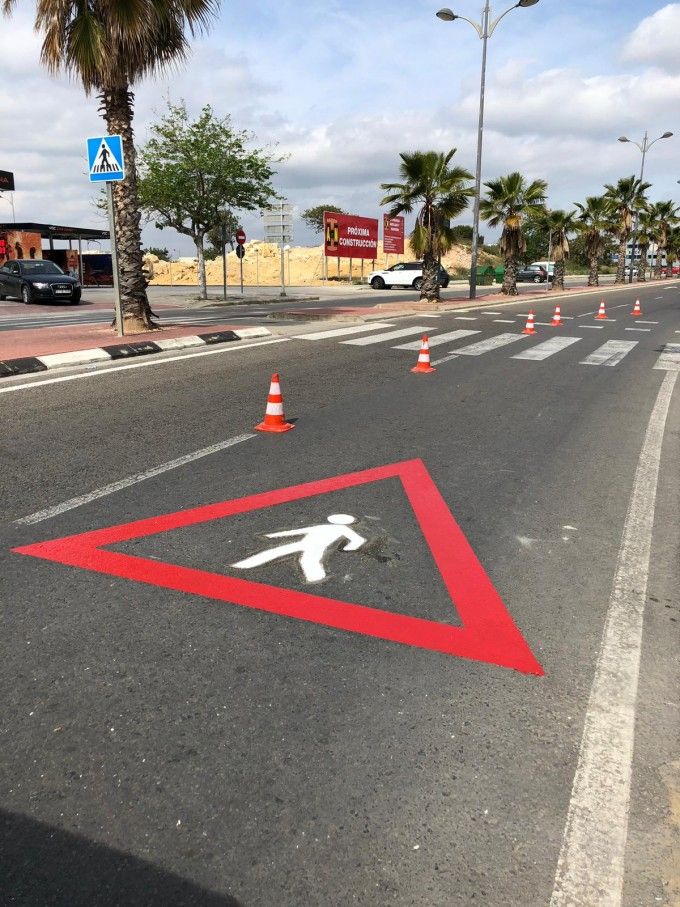 Señalización zona escolar