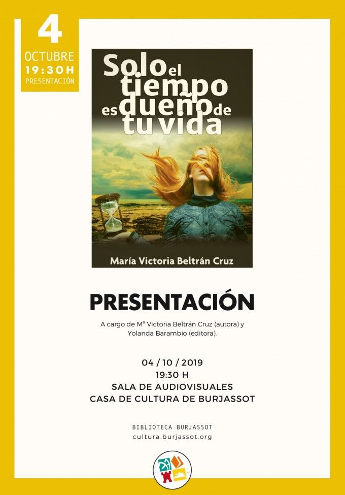 Cartel presentación libro- burjassot