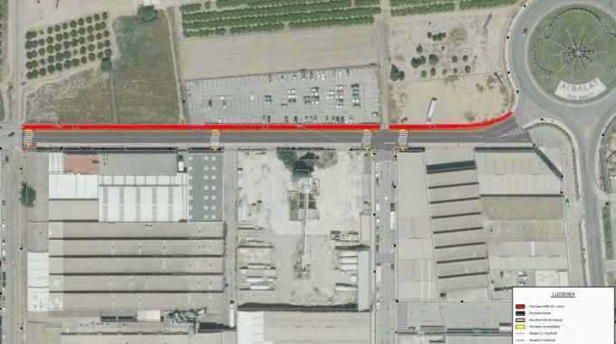 Foios - Projecte accés Av. del Cid