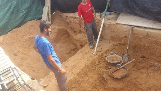 Construcción Mausoleo