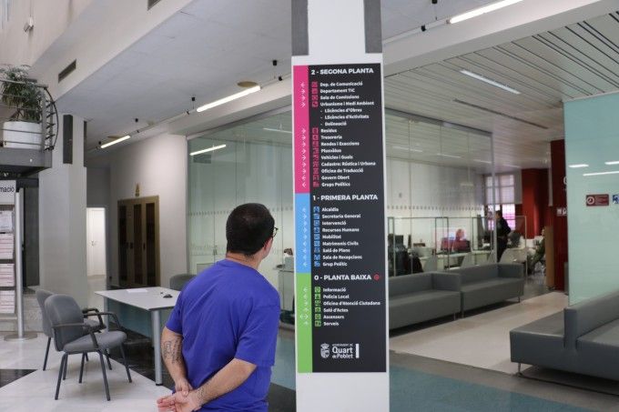 Paneles informativos ayto quart de poblet problemas cognitivos