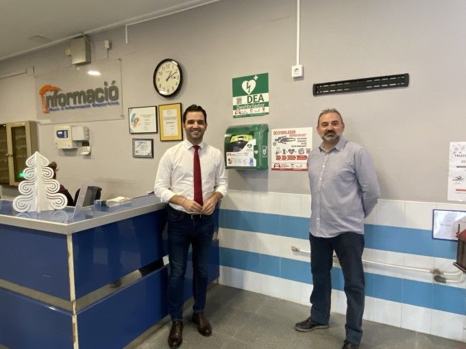 Desfibriladores instalaciones deportivas Paterna