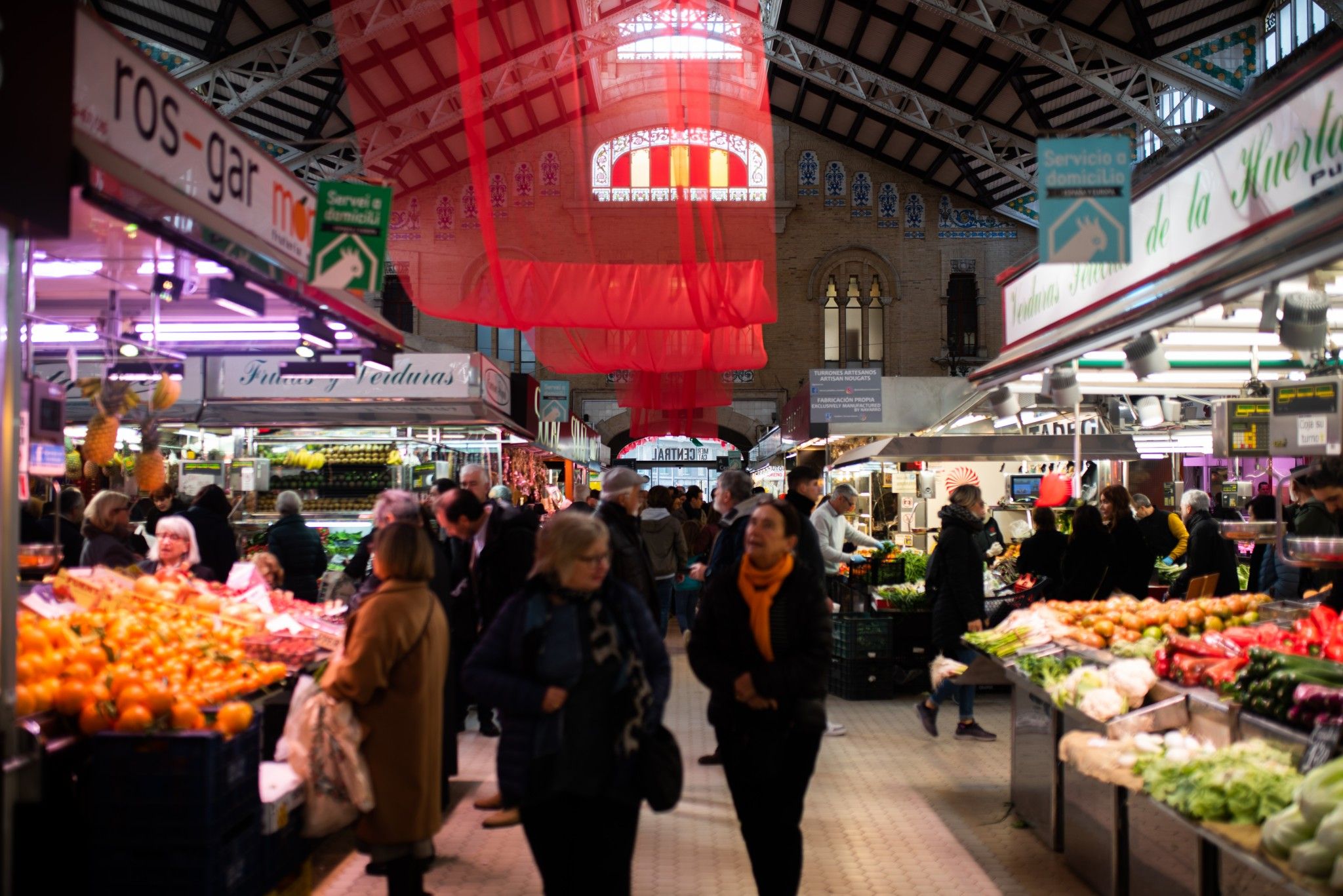 Compras en el mercado municipal