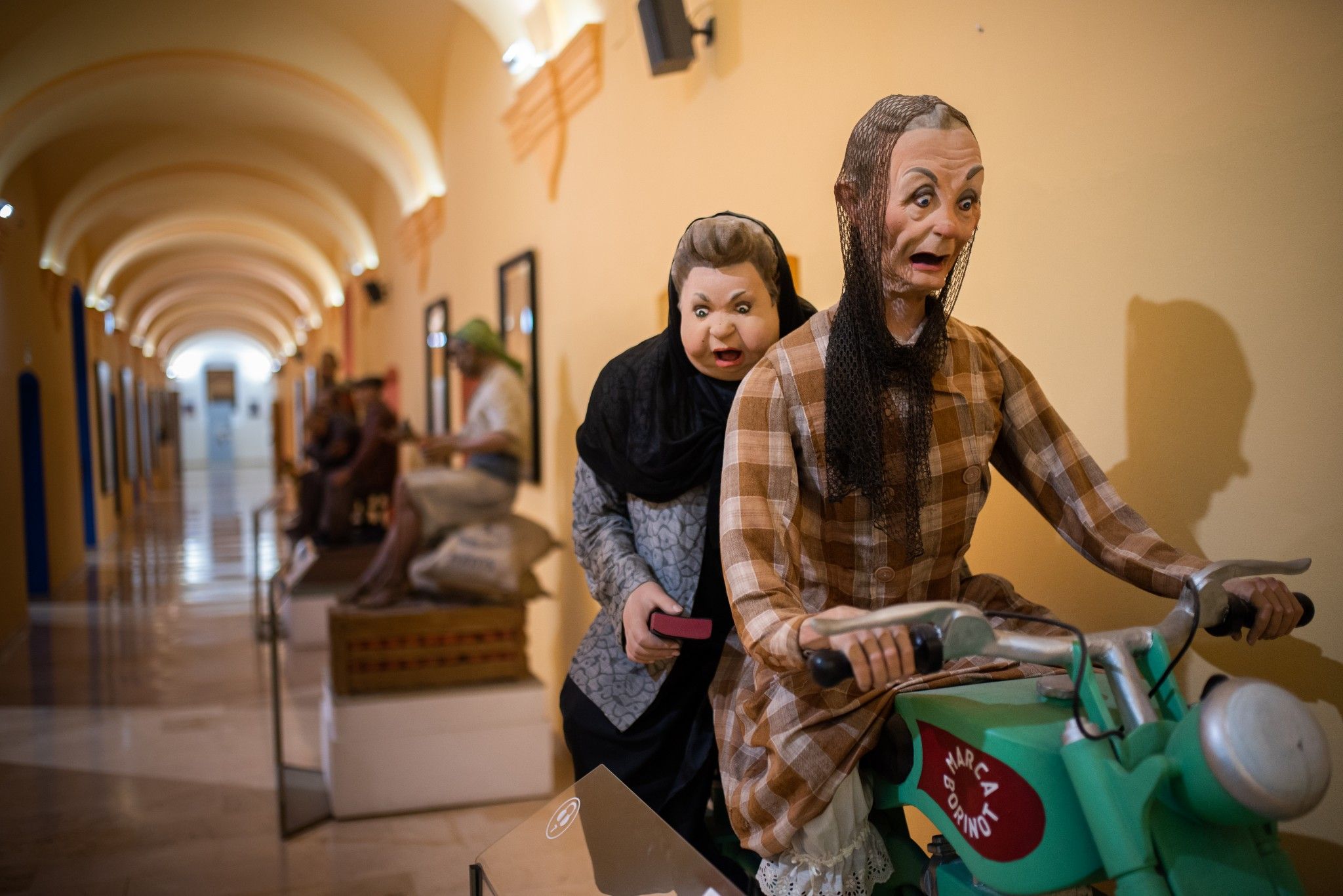 Ninot antiguo en el Museo Fallero