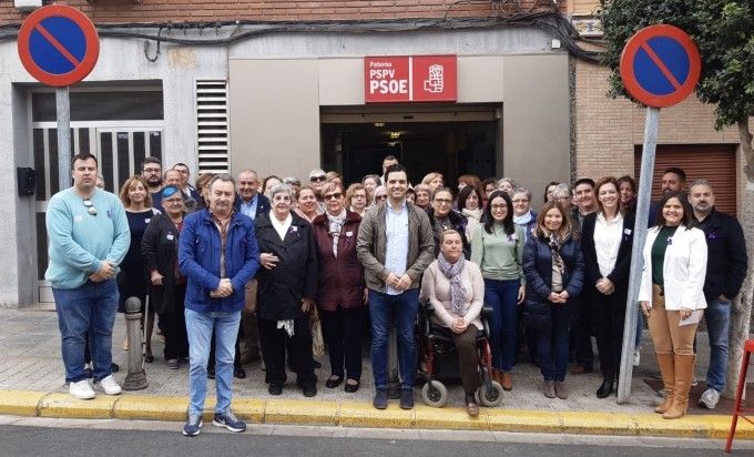 Dia de la Dona en la sede socialista