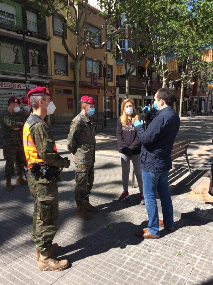 Coordinación alcalde policía militar