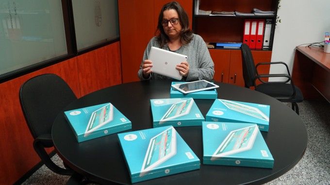 Preparació de les tauletes digitals