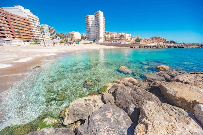 Platja Far de Cullera abril 2020