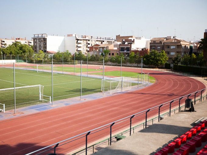 Pistas del polideportivo de Burjassot