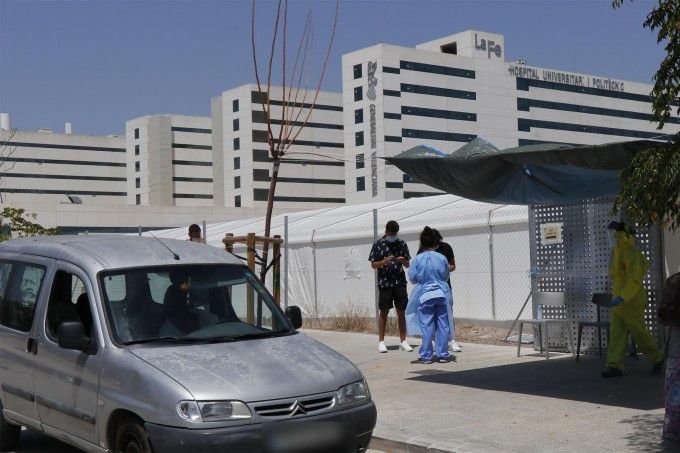 20200729-La Fe- Hospital Campaña- pruebas PCR-4