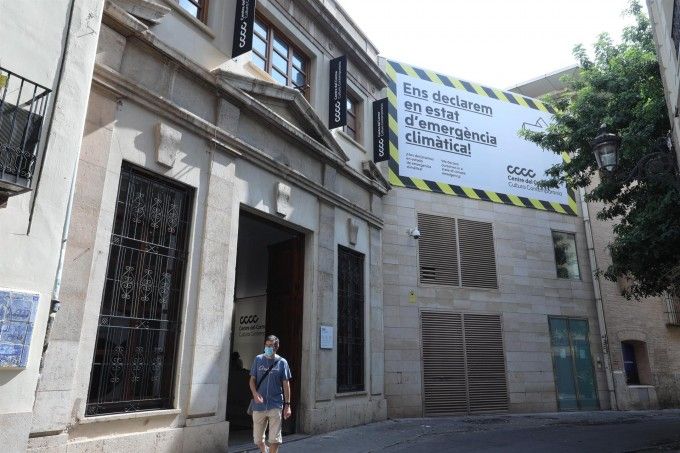 Fachada del Centre del Carme Cultura Contemporània (CCCC)