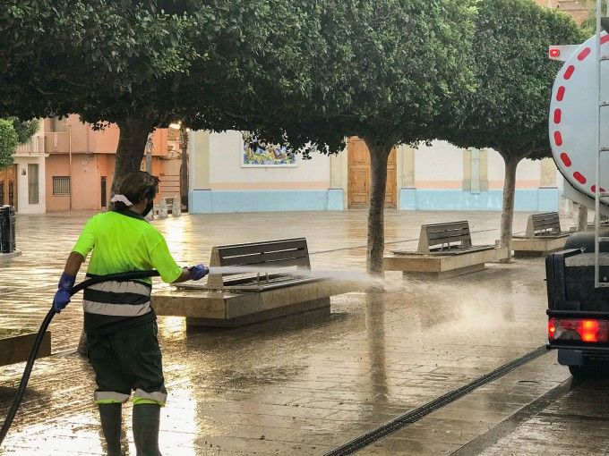 NdP refuerzo desinfección vía pública