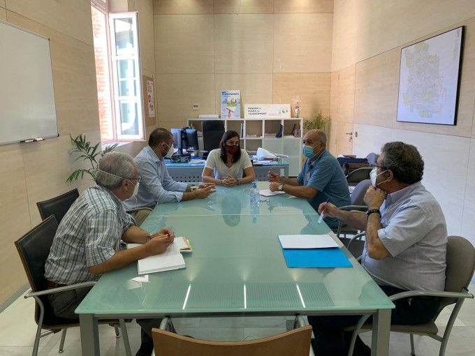 0921 Reunió Dir. General Aigua. Depuradora Pinedo.