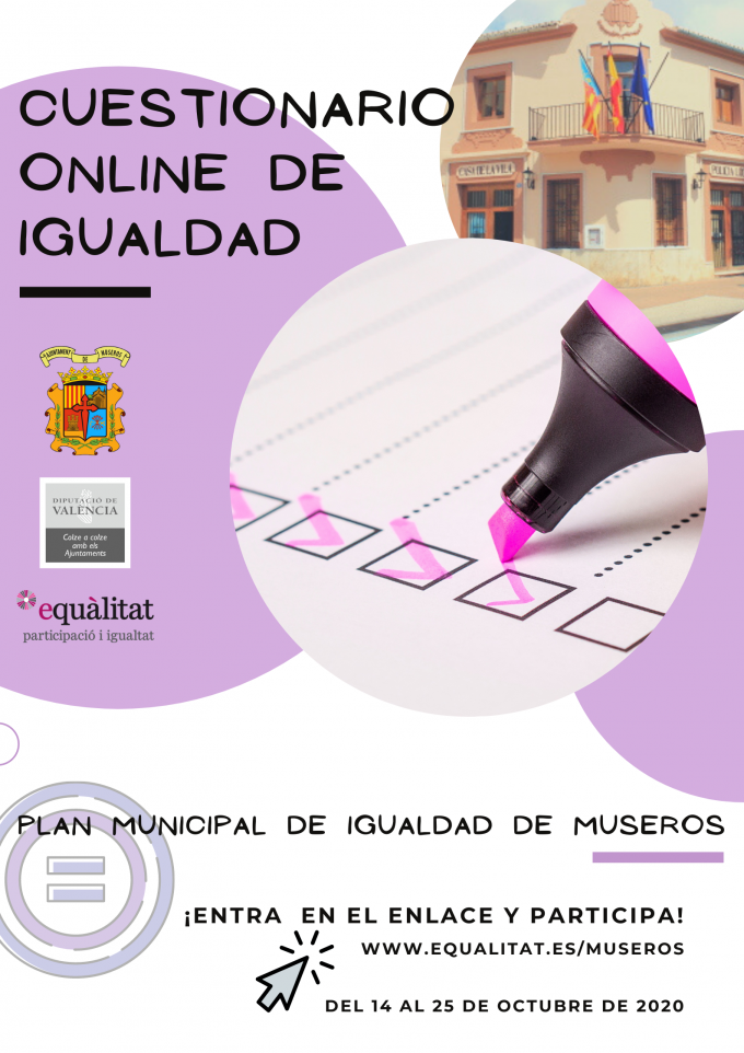 Cuestionario online de igualdad Museros -2020