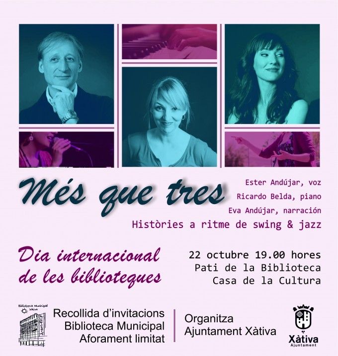 Más que tres obra teatro