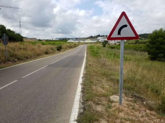 Apertura CV-435-1 obras carretera