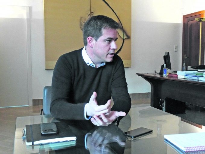 El alcalde de Xàtiva, Roger Cerdà