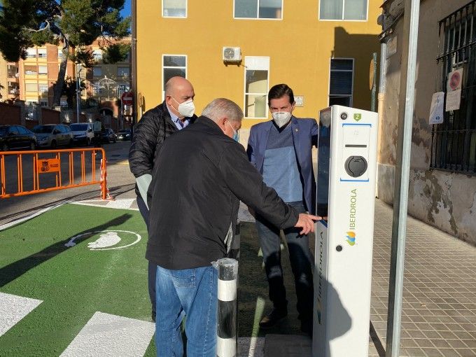 burjassot puntos recarga eléctricos