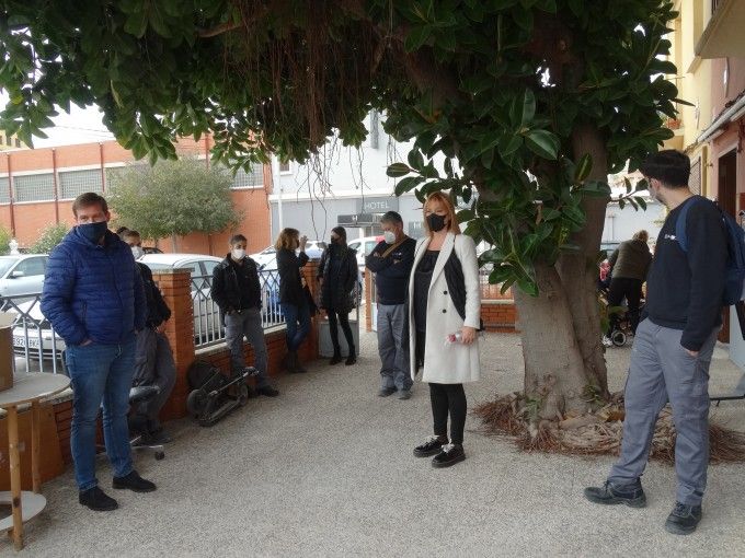 Tancament taller xàtiva