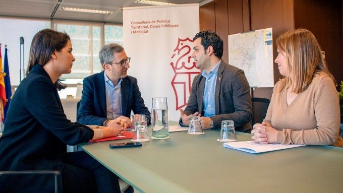 Reunión Alcalde con conseller Arcadi