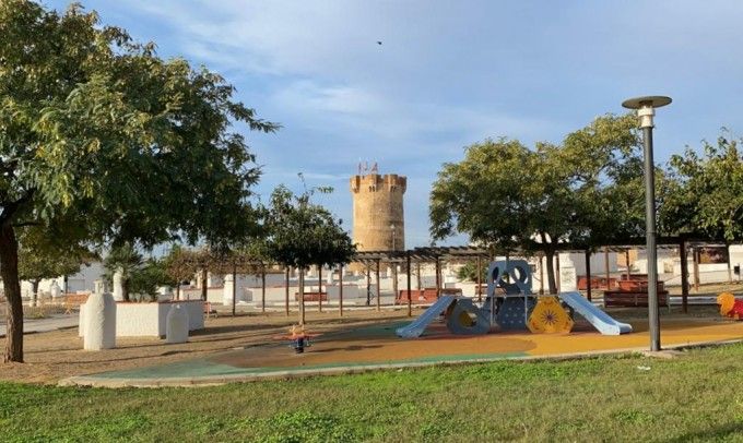Zona verde en Paterna