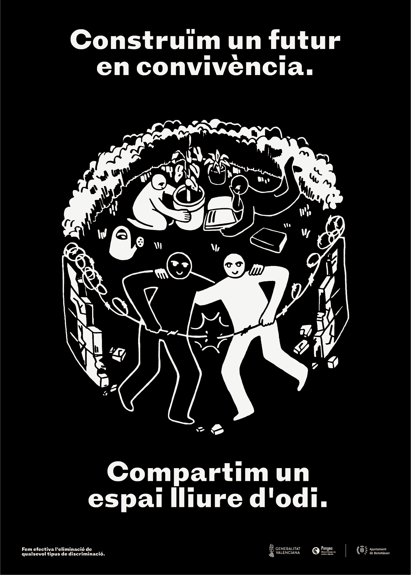 Ajt Bentusserr - Antiracisme NEGRE