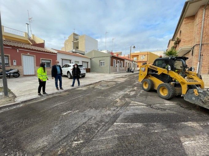 obras asfaltado calles
