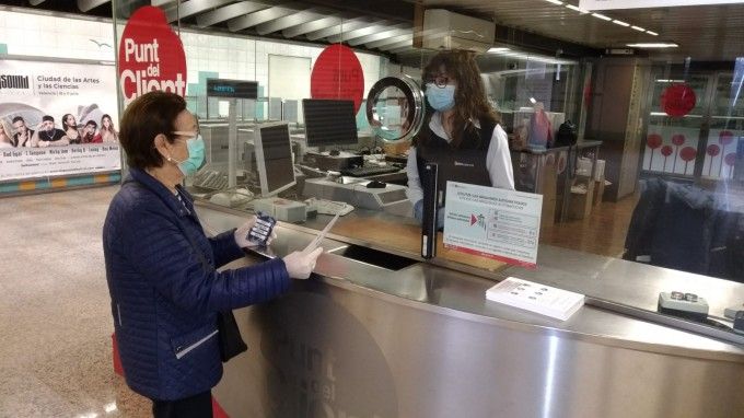 Punt d'atenció al client de Metrovalencia