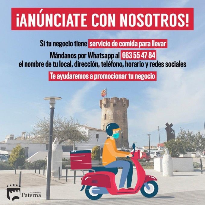 Campaña comida para llevar Paterna