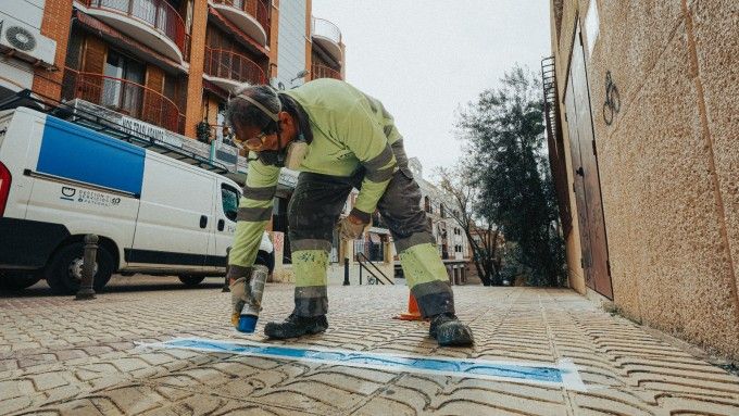 Marcas de seguridad en centros de salud de Paterna