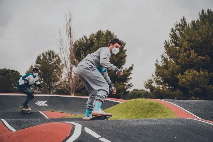 El nuevo Pumptrack en Lloma LLarga en Paterna