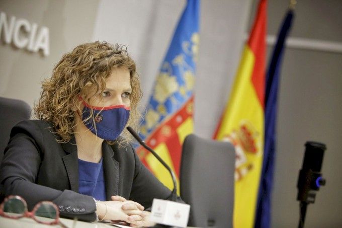 La concejala de Envejecimiento Activo, Pilar Bernabé La concejala de Envejecimiento Activo, Pilar Bernabé