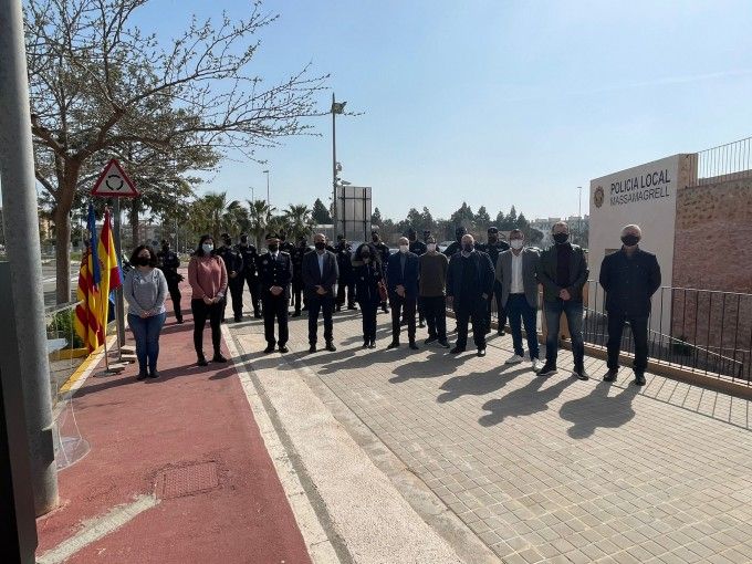 homenaje policía massamagrell