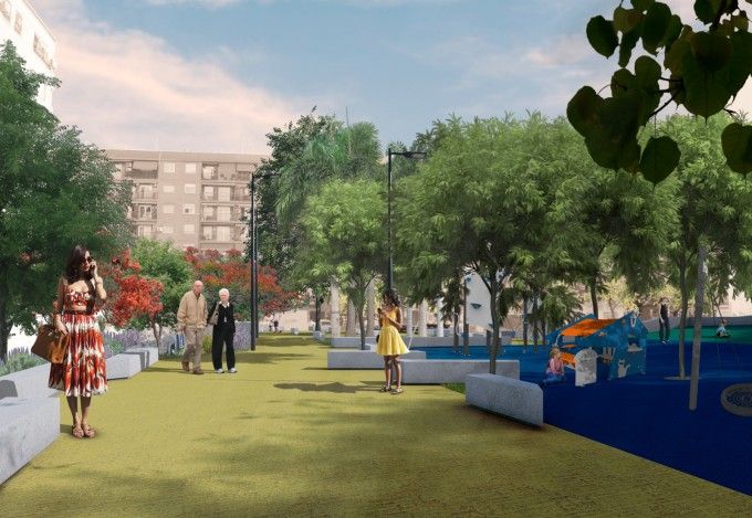 Recreación jardín Joan XXIII