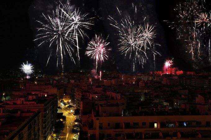 Fuegos artificiales Mislata