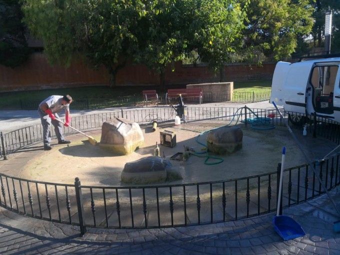 Mantenimiento fuentes paterna