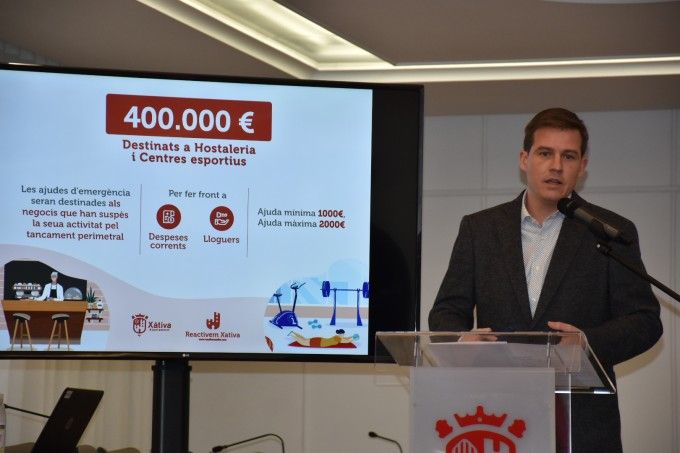 ayudas sectores afectados Xàtiva